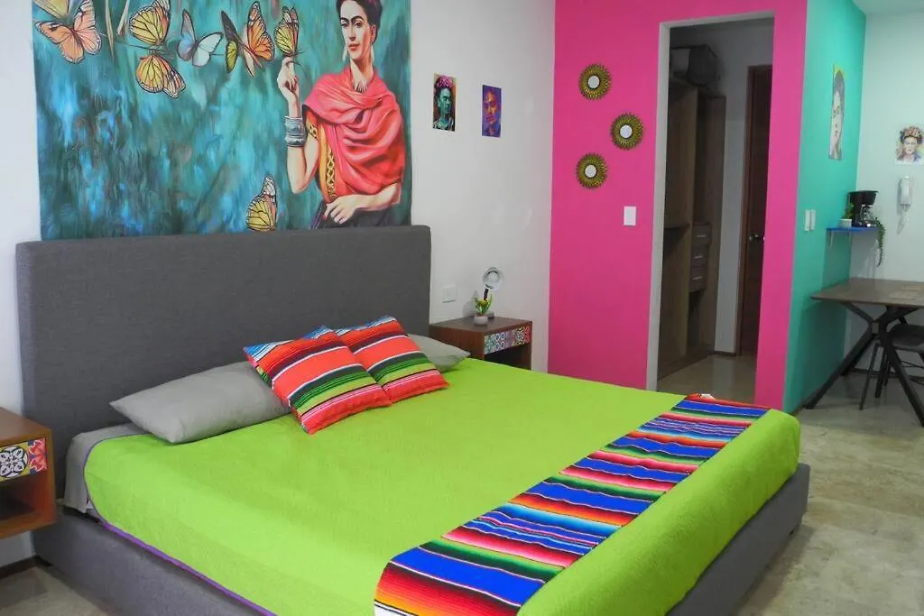 Playa Del Carmen Downtown Studio With Rooftop Pool - Walk To 5Th Ave & The Beach Playa del Carmen