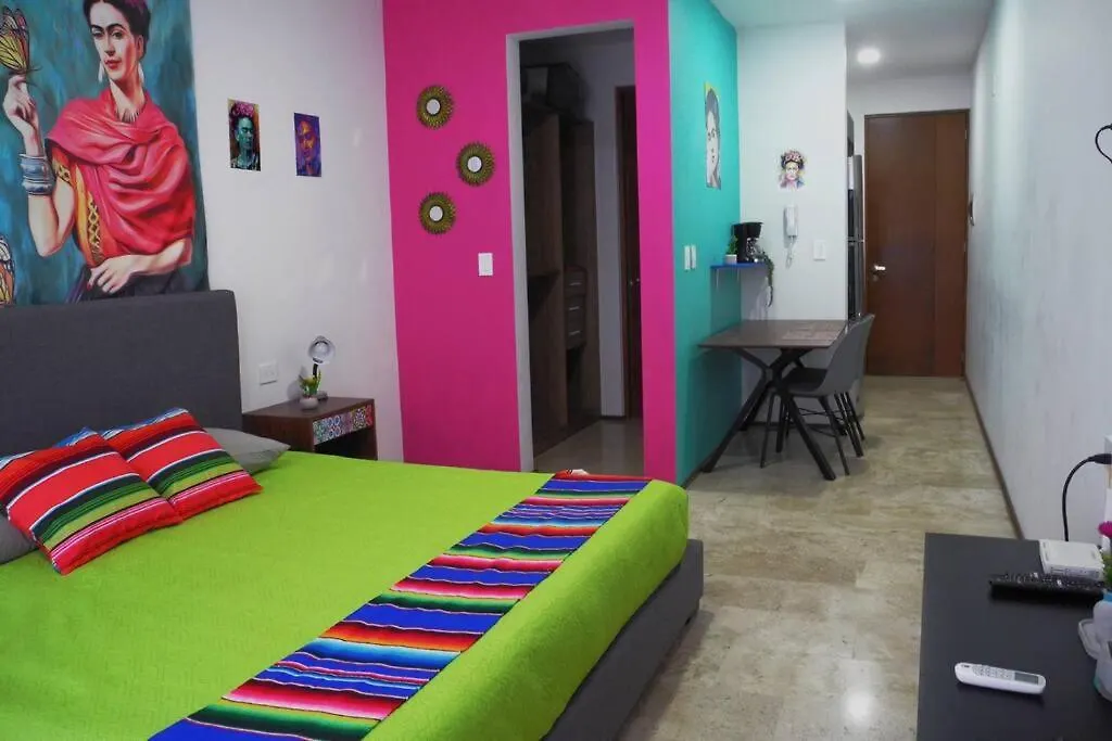 Apartmán Playa Del Carmen Downtown Studio With Rooftop Pool - Walk To 5Th Ave & The Beach