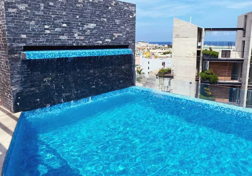 Apartmán Playa Del Carmen Downtown Studio With Rooftop Pool - Walk To 5Th Ave & The Beach